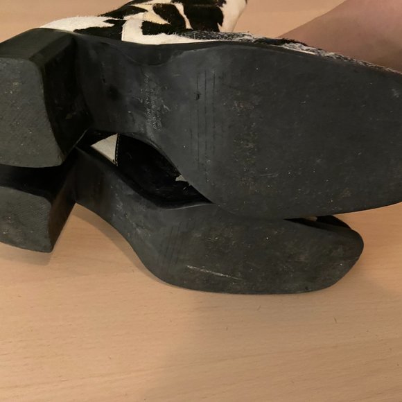 Cowhide Ankle Boot by INTENTIONALLY BLANK - Picture 5 of 5